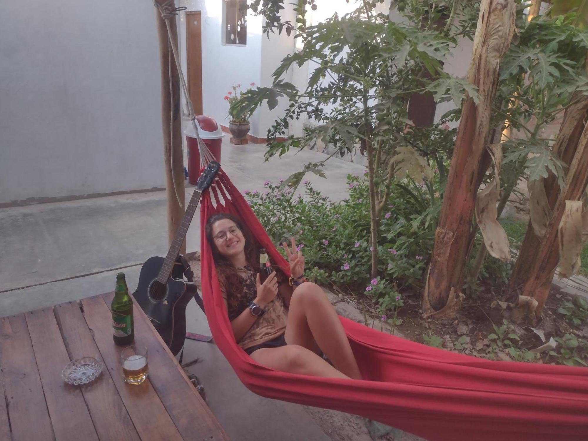 Flying Monkey Hostel Nazca Eksteriør billede
